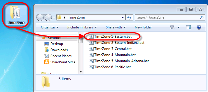 How to Change the Time Zone in Windows with a BAT File Script